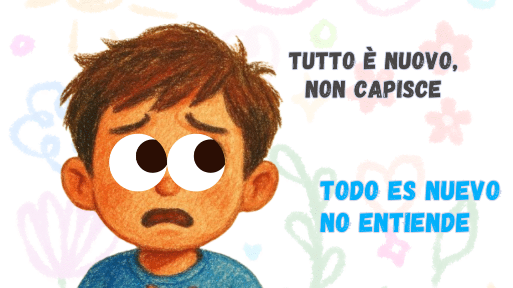 Quando tutto è nuovo: il viaggio emotivo di un bambino in un paese straniero