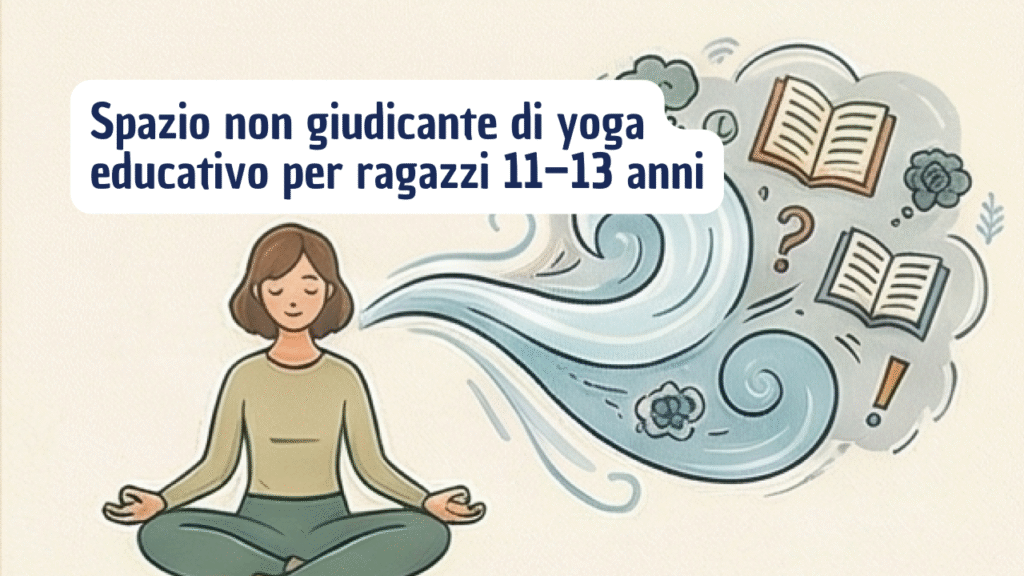 Uno spazio di yoga e consapevolezza per adolescenti