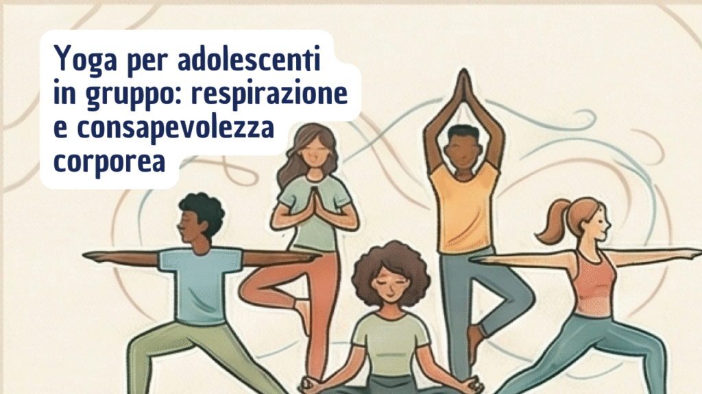 Uno spazio di yoga e consapevolezza per adolescenti
